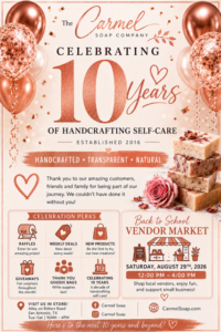 10 year celebration flyer