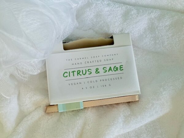 New Citrus and Sage Soap Bar